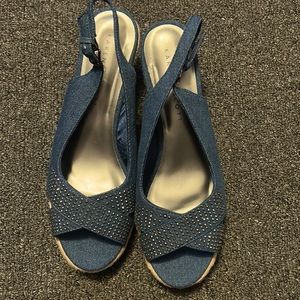 Karen Scott Denim Sandals